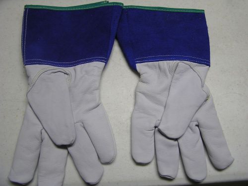 Superior arc goatskin leather tig welder gloves kevlar lining x large 1230 for sale