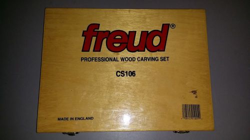 Freud Woodworking 6 Piece Pc CS106 Professional Wood Carving Set