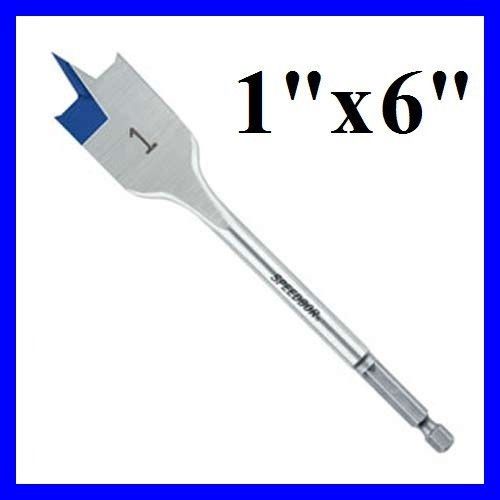 New irwin speedbor 1in x 6in spade bit 88816 new for sale