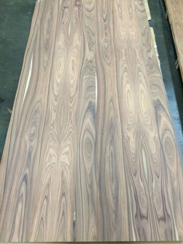 Wood Veneer Rosewood 49x97 1pc total 10mil glue paper backer &#034;EXOTIC&#034; Skid 548