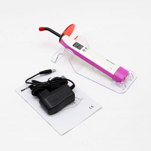 Dental wireless led curing light cordless lamp purple 1600mw ship from usa for sale