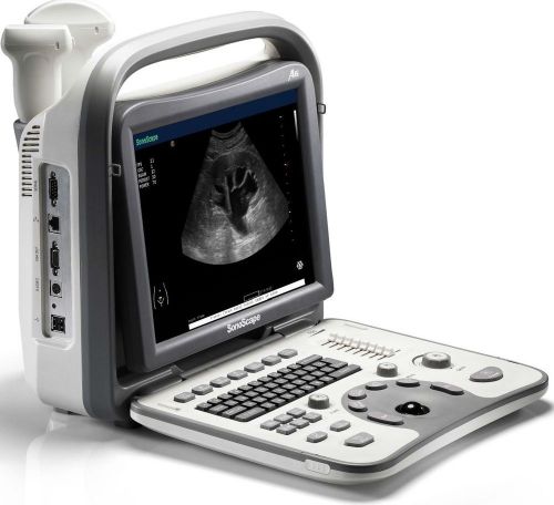 Sonoscape a6 portable ultrasound machine-best b/w ultrasound&amp; choice of probes for sale
