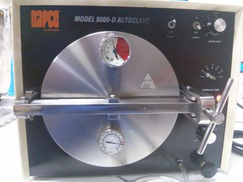 Autoclave napco model 9000-d with their trays for sale