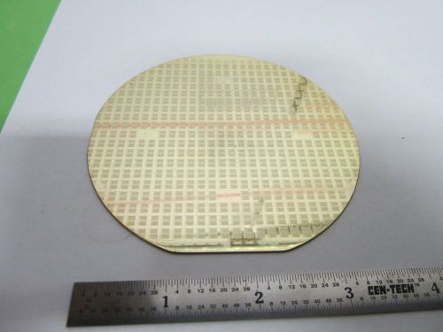 SEMICONDUCTOR WAFER  SILICON WITH COMPONENTS AS IS  BIN#A1-E-5