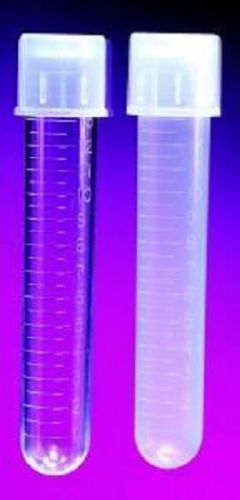 Polypropylene plastic sterile culture test tubes pk/100 for sale