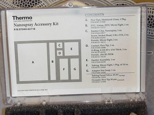 Thermo Electron Corporation Nanospray Accessory Kit P/N 97044-62116 Open Box