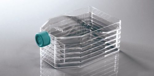 Sterile multi layer mammalian cell culture flask, liquid container, bottle, vial for sale
