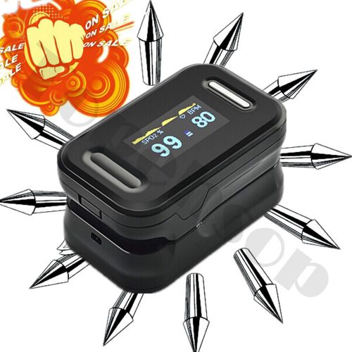 OLED +Alarm set Fingertip Pulse Oximeter, Blood Oxygen,PR,SPO2 monitor+2 color