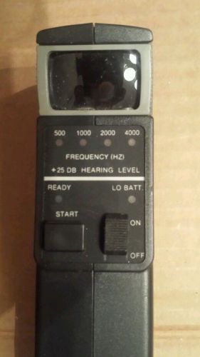 Welch allyn 25 db hearing level for parts or repair