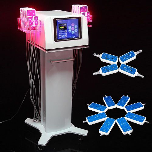 650nm powerful diode lipo laser lllt body contour slimming beauty machine 12pads for sale