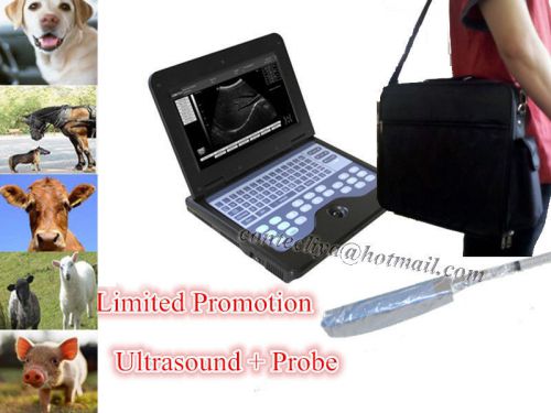 Promotion VET Use Digital portable Laptop Ultrasound Scanner With Two Probes