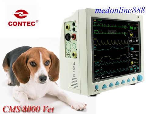 CONTEC CE&amp;FDA Veterinary Vet Use,CE&amp;FDA vital sign patient monitor CMS8000
