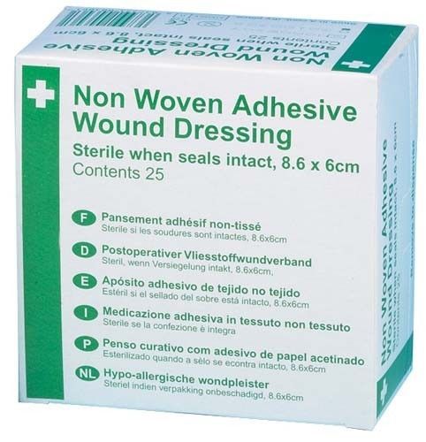 Non Woven Sports Adhesive Dressing Wound Sterile Bandage Strapping Tape Pk Of 25
