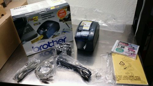 Brother p-touch pro dx pt-9200dx computer label printer 1/4&#034; - 1 1/2&#034; new in box for sale