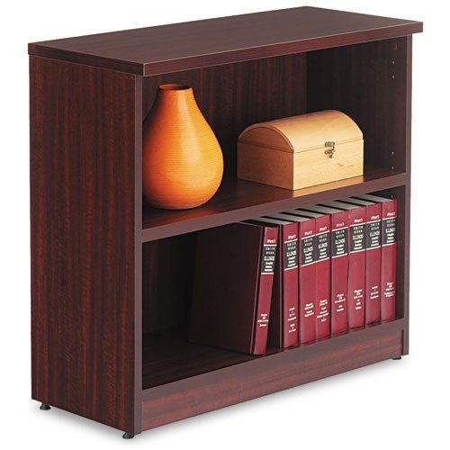 Alera valencia series bookcase/storage cabinet, 2 shelves, 32w - aleva633032my for sale