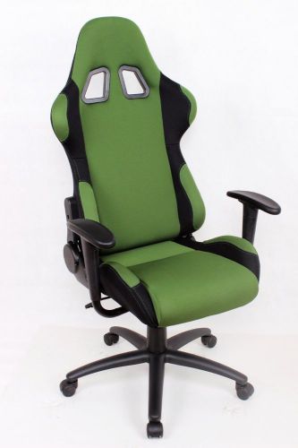 BRAND NEW Art Modern Racing Car Seat Office Chair Green