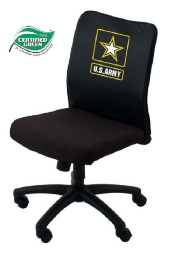 B6105-lc032 boss budget mesh office task chair with the u.s army logo cover for sale