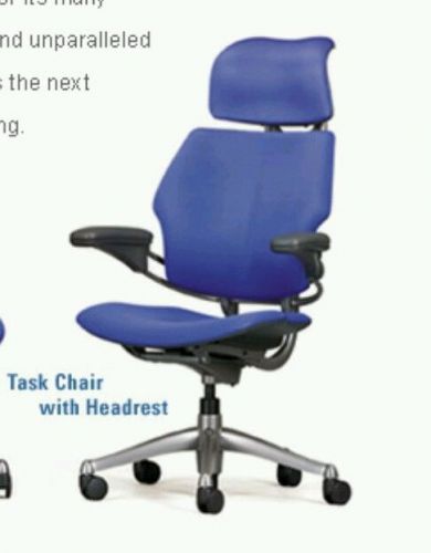 Humanscale &#034;Freedom&#034;Office Chair High Back w/Headrest
