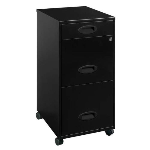 Office 3 drawer Mobile Paper File Cabinet Home Storage Furniture Organizer Order