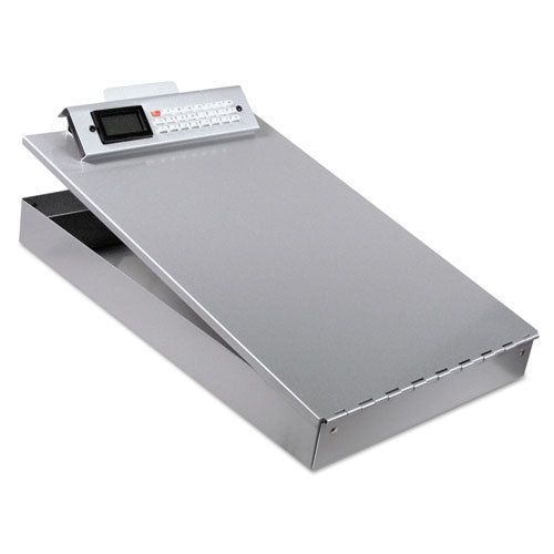 6 saunders redi-rite aluminum storage clipboards, 1&#034;&#034; cap, holds 8.5 x 12, silve for sale