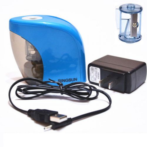 New Automatic Electric Switch Home Office School Pencil Sharpener Tool + US Plug