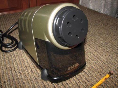 Commercial Grade X-Acto Model 41 Electric Pencil Sharpener w/6 Different Sizes