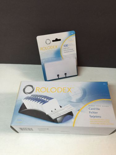 ROLODEX CARD FILE WITH 600 CARDS BRAND NEW GREAT HOLIDAY GIFT