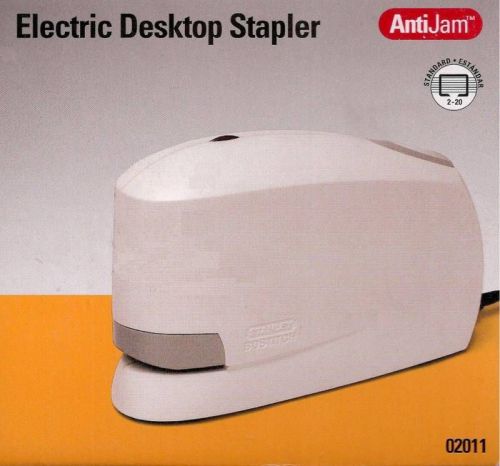 Bostitch Electric Desktop Stapler 02011 Putty