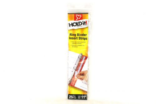Package of 20 Ring Binder Insert Strip Adhesives Cardinal Brands Inc
