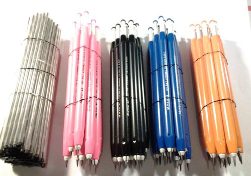 48 pcs writing mechanical pencils instant automatic pencils with 100 tube leads for sale