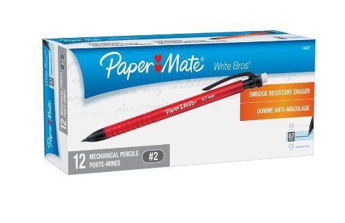 Paper mate write bros mechanical pencil - 0.7 mm lead size - assorted (pap74407) for sale