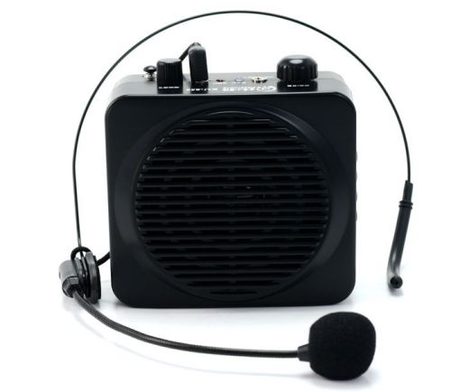 New 18W Black Portable Waistband Voice Booster Mini PA Amplifier Loudspeaker