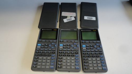 T17:  Texas Instruments TI-82  Graphing Calculator  Power on Parts or repair