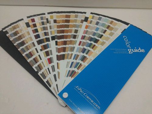InPro Corporation Color Selection Fan Deck- Commercial Wall Protection- Signage.