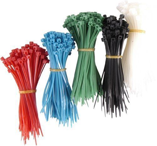 GE 50724 Cable Ties  Nylon Assorted Sizes  1000 Per Pack