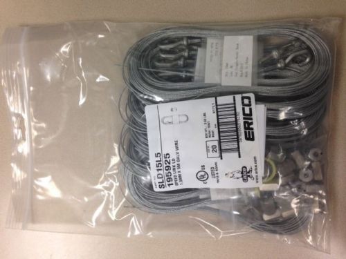 Erico caddy sld15l5-qty 20 aircradt cable kit for sale