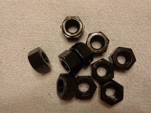 5/8-11 A194 2-H Black Oxide Heavy Hex Nut (QTY 10)