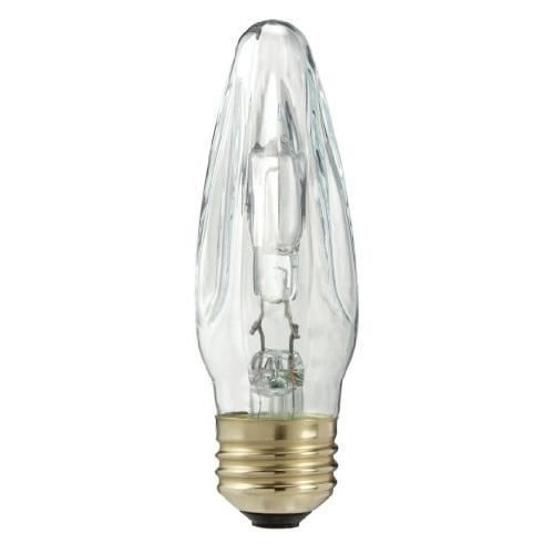 Philips 144543 40-watt halogena decorative candle light bulb, small, white, new for sale