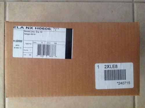 Lithonia ela nx h0606 remote lighting head with mounting plate 6w 6v for sale