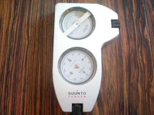 Suunto tandem liquid filled compass/clinometer for sale