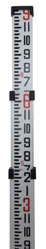 9&#039; northwest aluminum survey level rod stick inch nar09e for sale