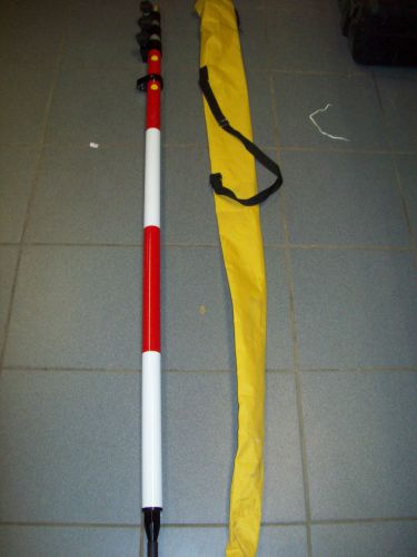 3.6M METER PRISM ROVER POLE ROD HEAVY DUTY TOPCON TRIMBLE SECO UNIVERSAL