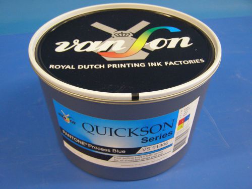 New VanSon Quickson PantoneProcessBlue Ink 5.5lb VS91306 In Stock Ready to Ship!
