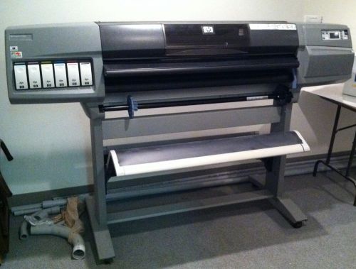 HP DesignJet 5500ps Q1251A 42&#034; Printer used includes UV ink system &amp; extras
