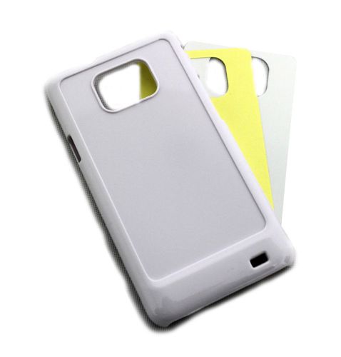 CHOOSE QTY HARD BLANK S2 SAMSUNG GALAXY I9100 CASE IN WHITE FOR HEAT PRESSING