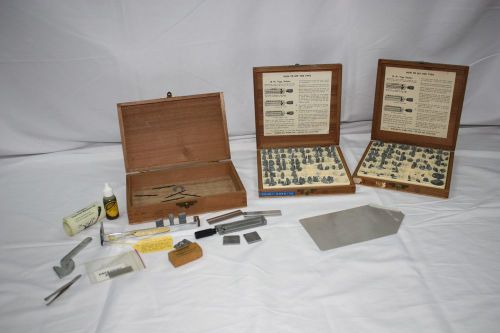 kingsley machine co. Box embossing machine type and parts