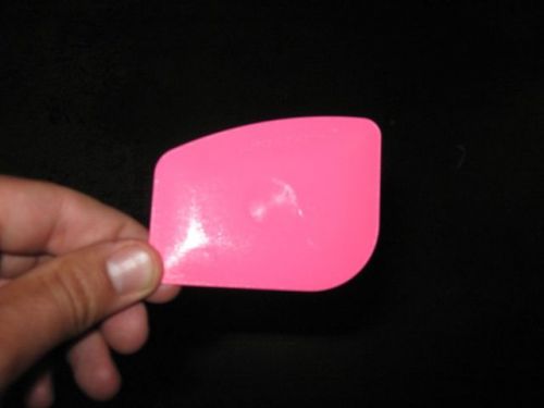 Chizzler Pink Plastic Scraper - 50 pack