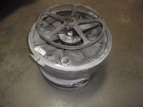 WASCOMAT COMMERCIAL WASHING MACHINE W73 MAIN DRUM AND PULLEY