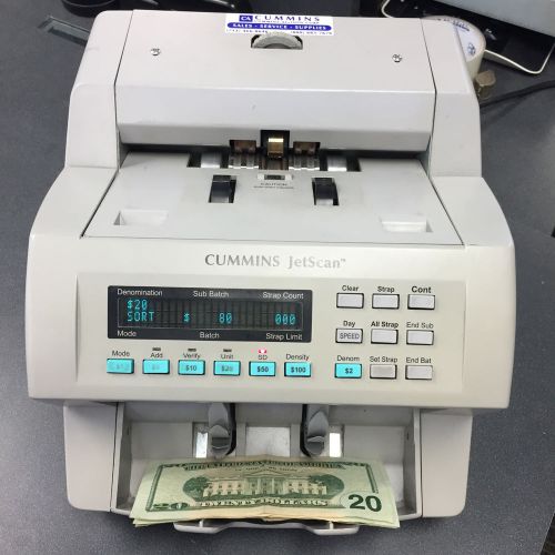 Cummins JetScan 4064 Currency, Bill, Note Scanner Counter Tested Good