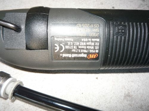 INGERSOL RAND QS1P20S1D Precision adjustable screwdriver